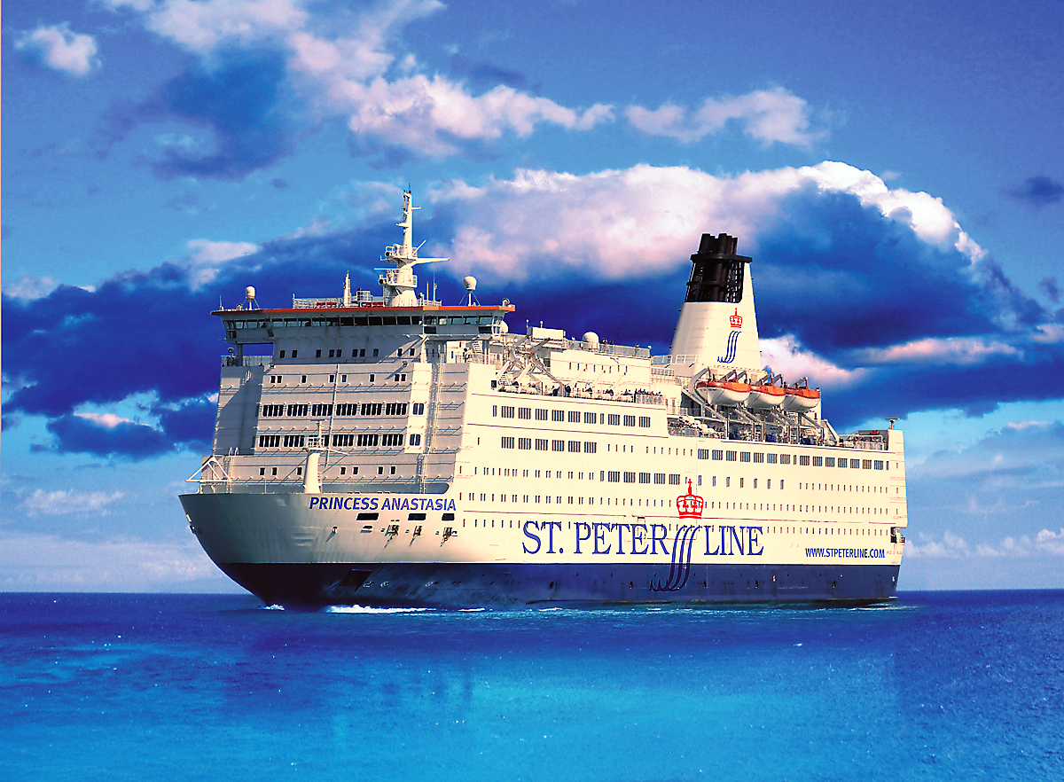 паром Принцесса Анастасия Круизный паром Princess Anastasia