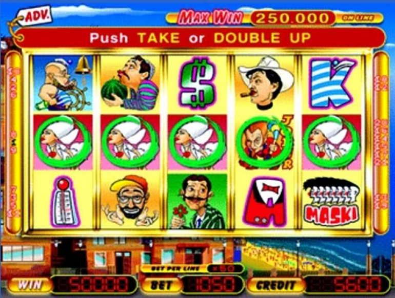 символы игрового автомата Маски Шоу