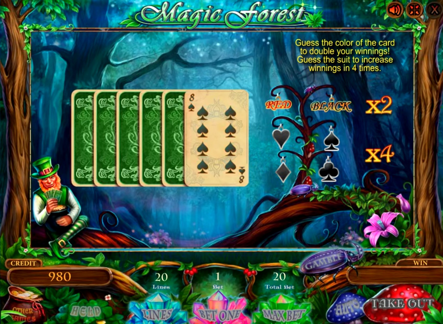 игровой автомат magic forest