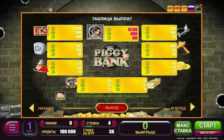 Игровые автоматы пигги банк казино в орше