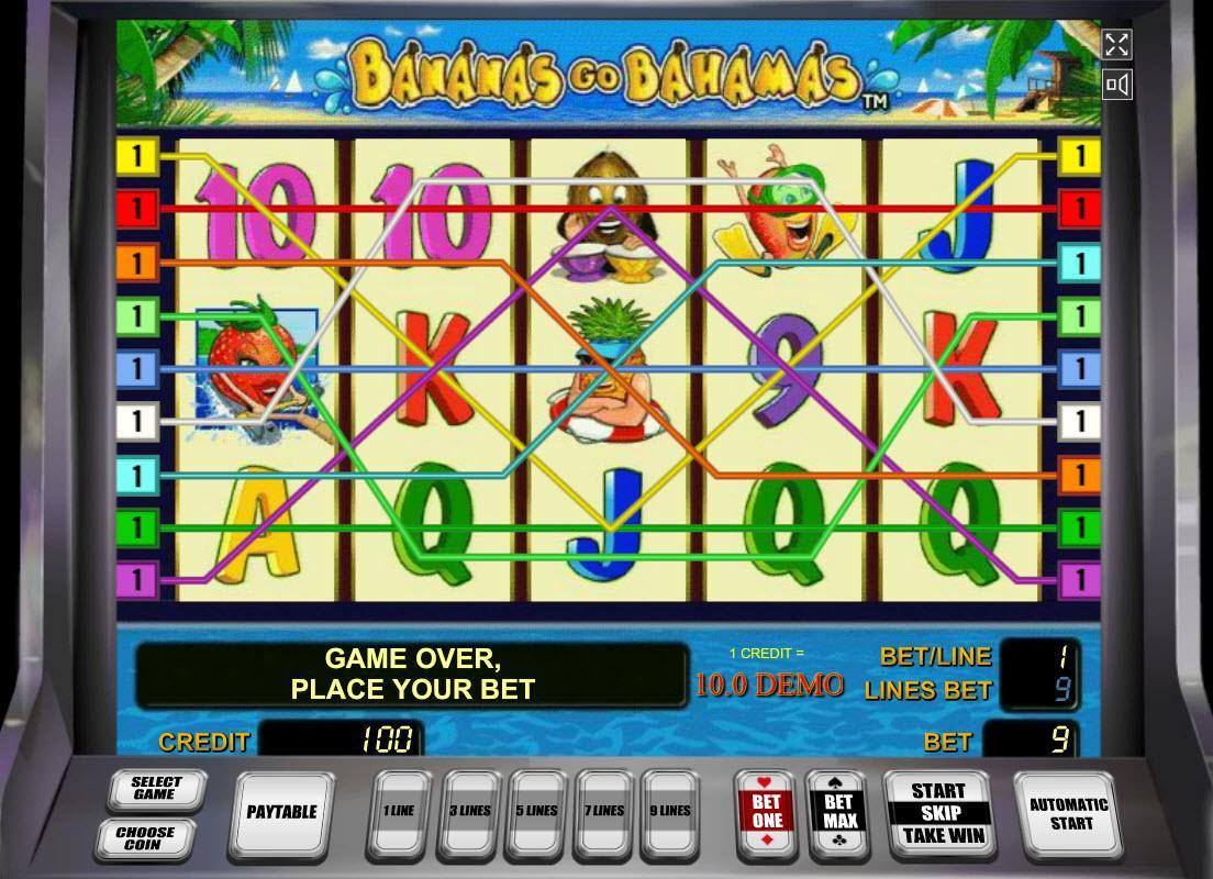 Игровой Автомат Bananas Go Bahamas Novomatic