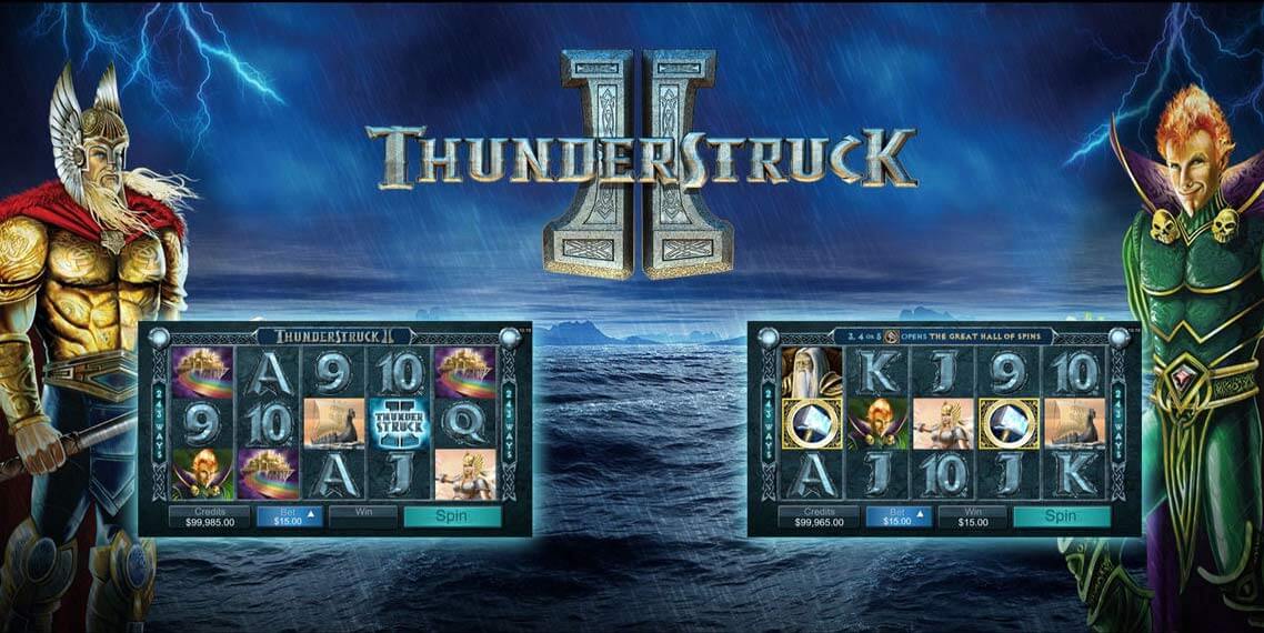 игровой автомат thunderstruck ii