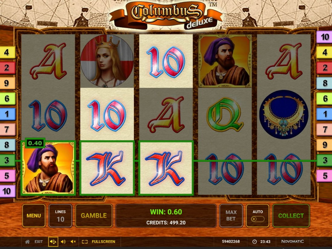 Игровой автомат columbus deluxe казино играть бесплатно и без регистрации 777 вулкан