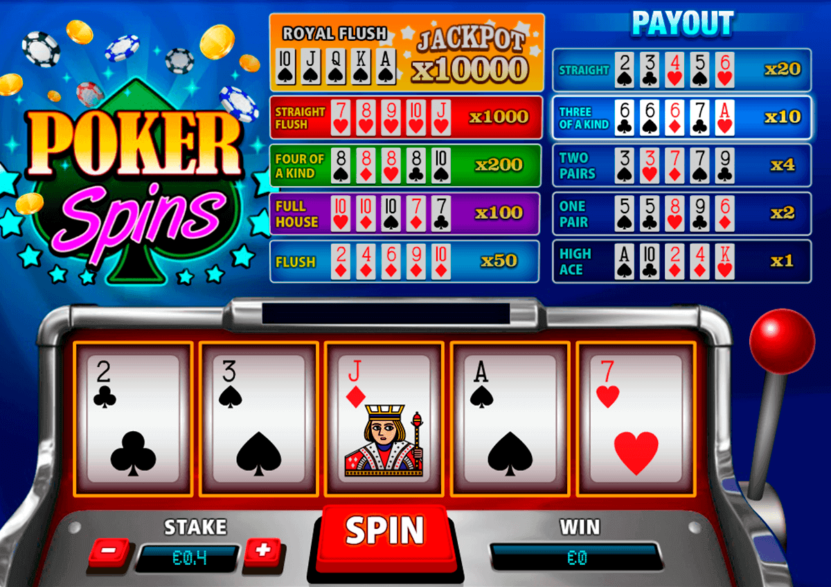 Poker spins игровой автомат ао тд столото