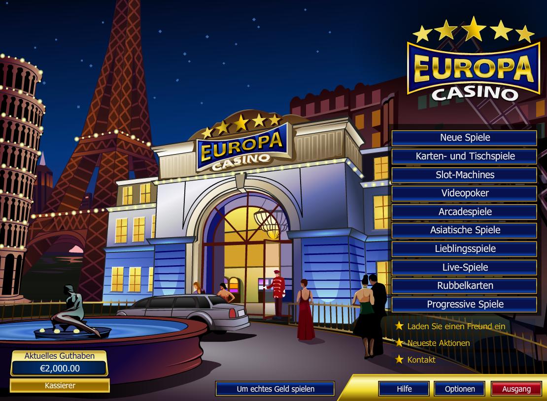 европа онлайн казино