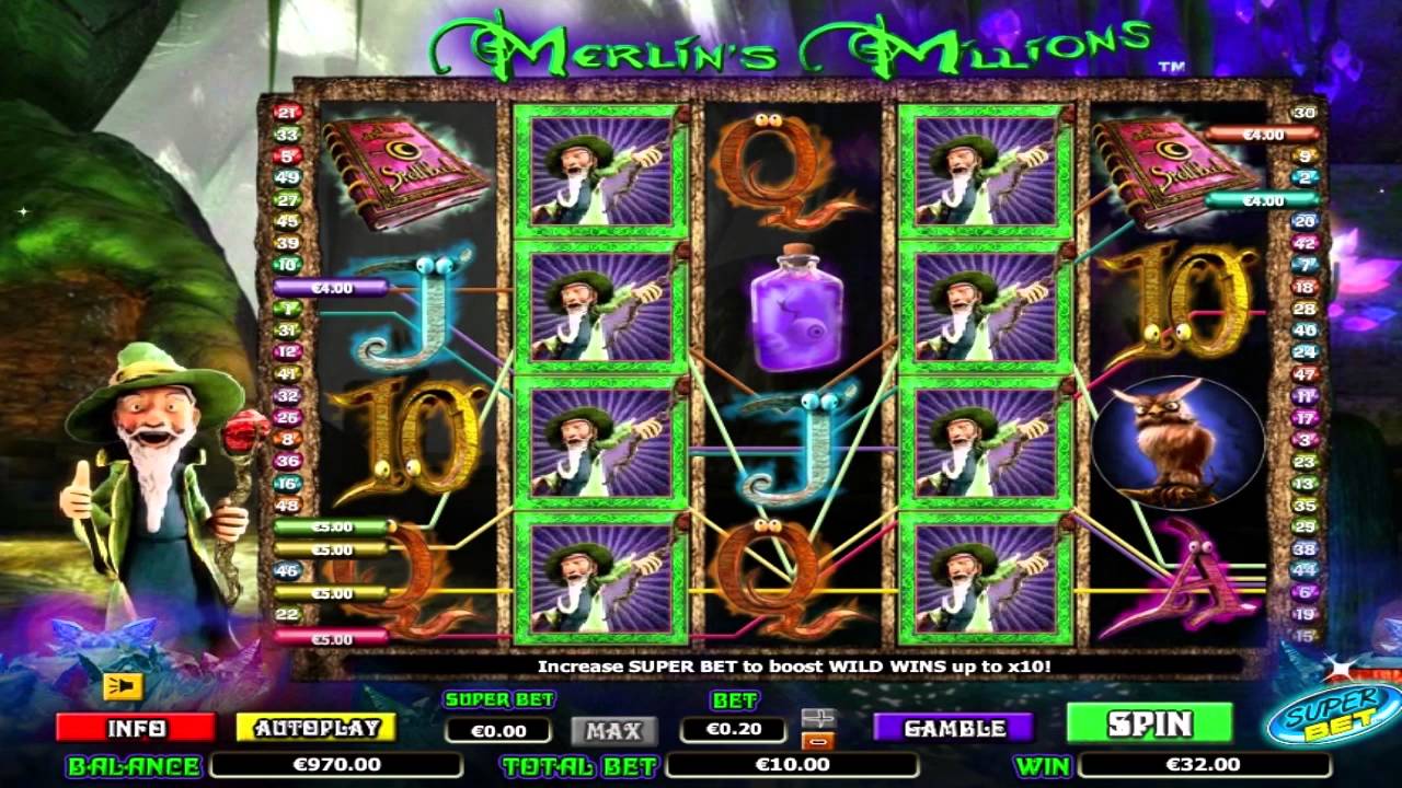 Merlin s millions superbet игровой автомат казино вулкан яндекс деньги