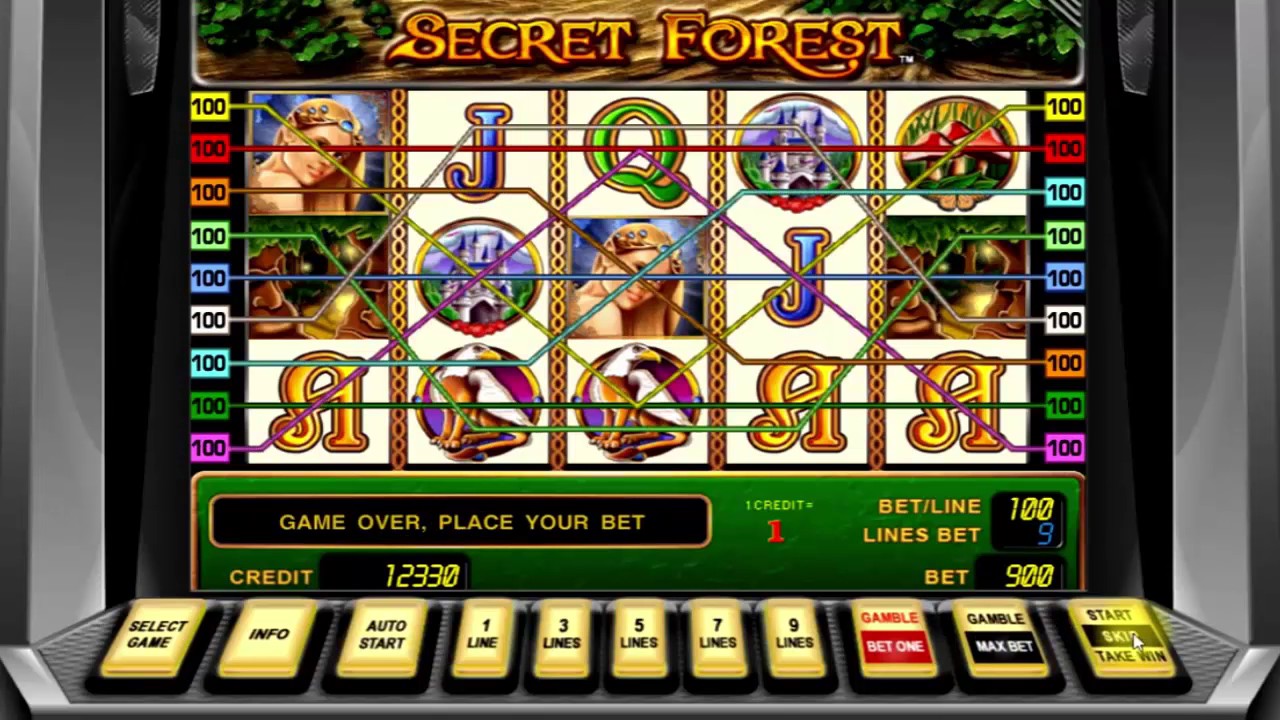 игровые автоматы secret forest