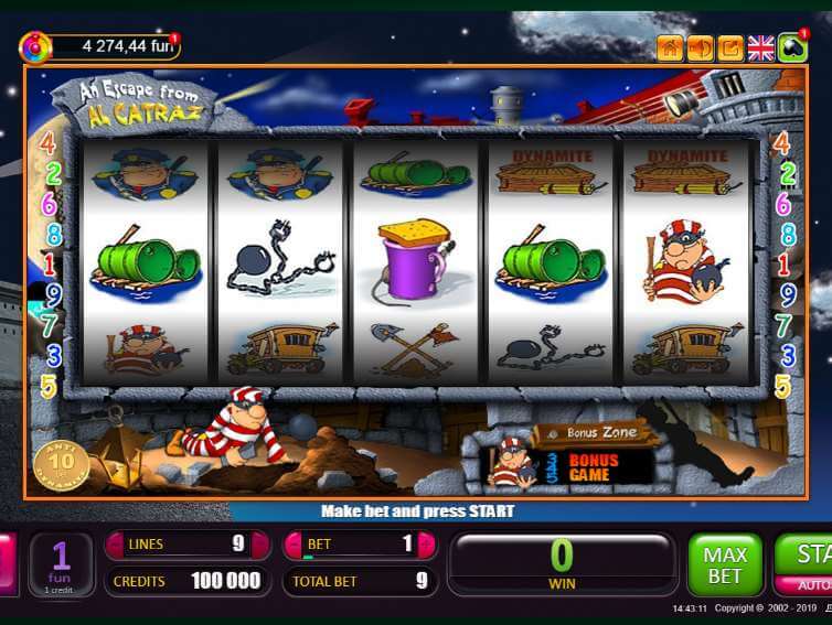 Игровой автомат алькатрас играть бесплатно без регистрации vabank casino
