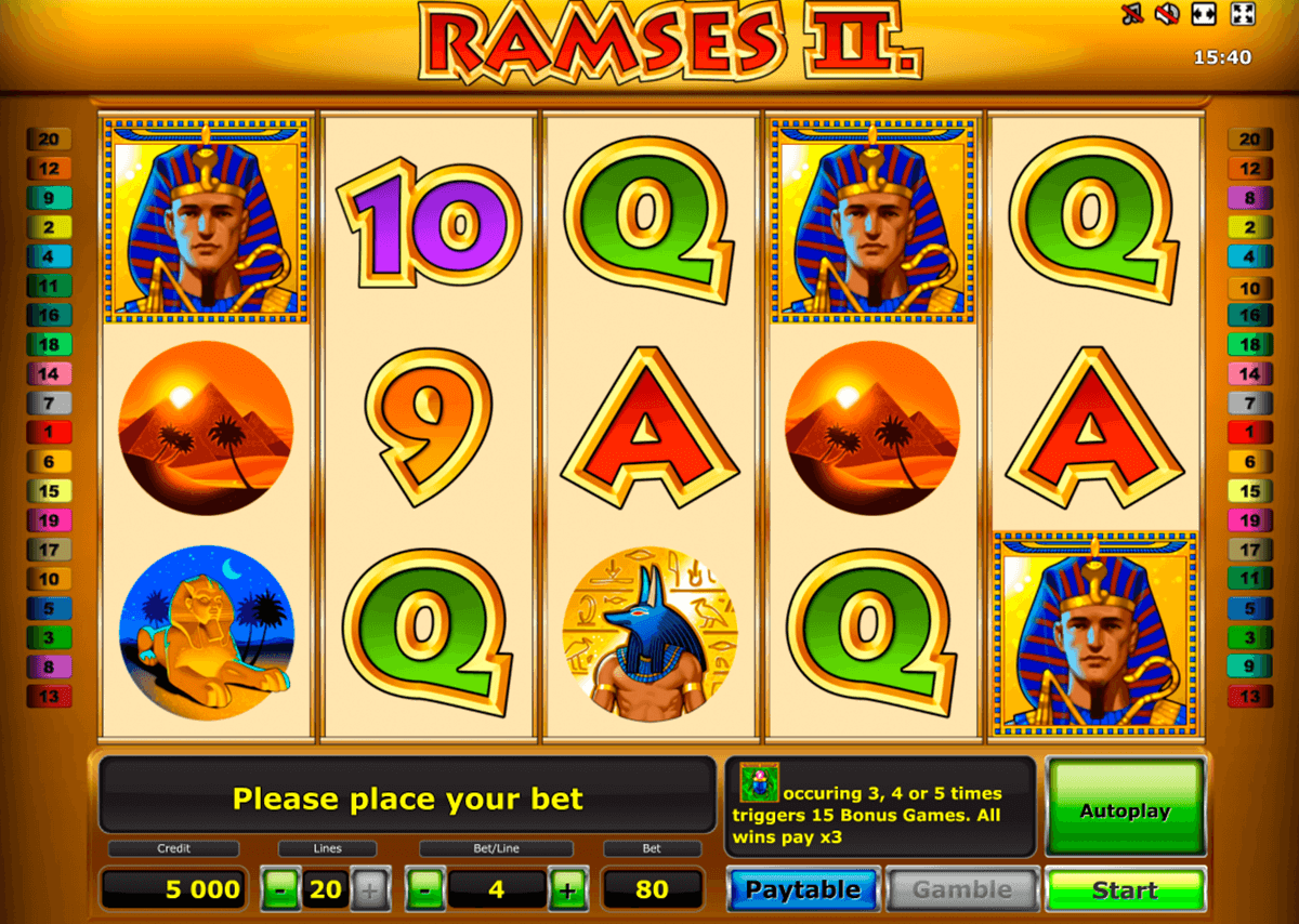 Ramses Ii Описание Игрового Автомата