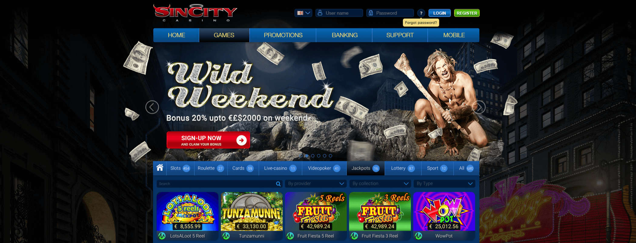 sincity casino sincity casino