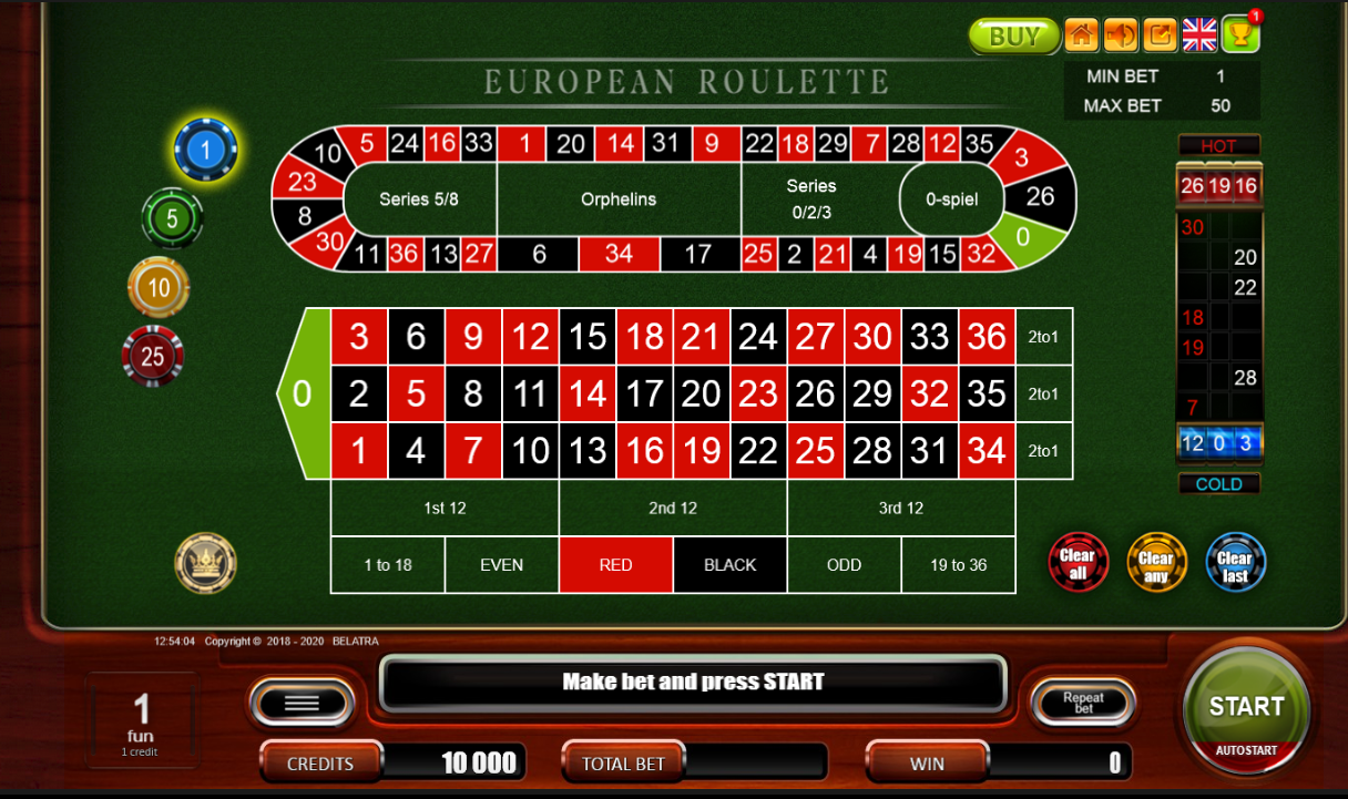 Бесплатная европейская рулетка онлайн как накопить деньги в казино