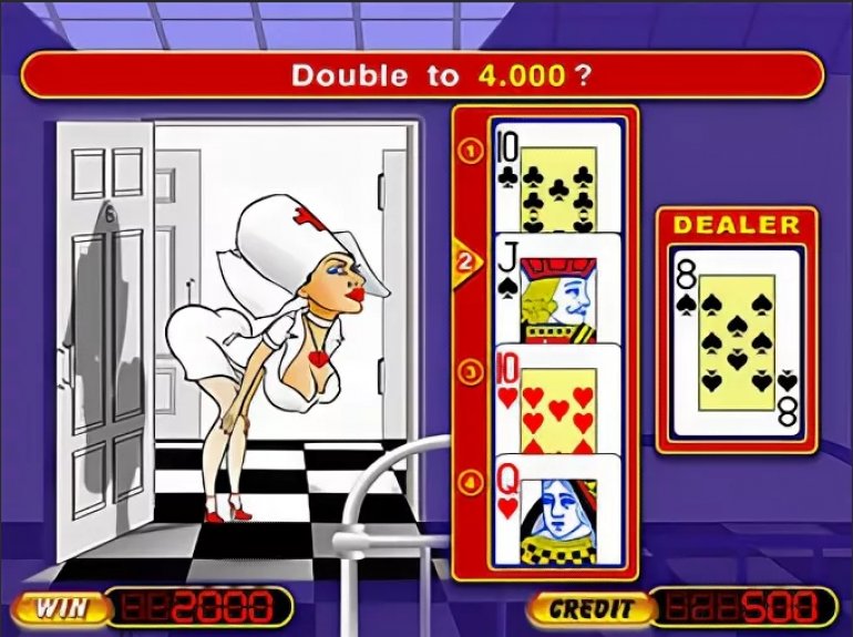 игра на удвоение в видеослоте Maski Show