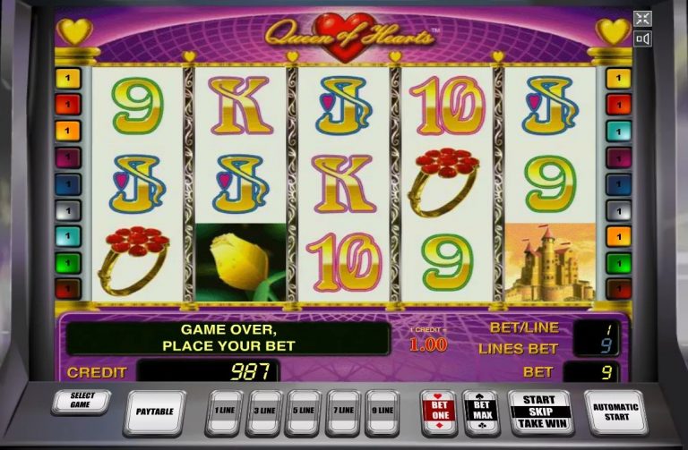 Игровой автомат Queen of Hearts (Червовая королева (Сердца))