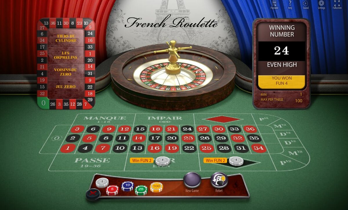 игра французская рулетка онлайн