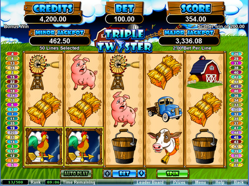 Игровой автомат Triple Twister