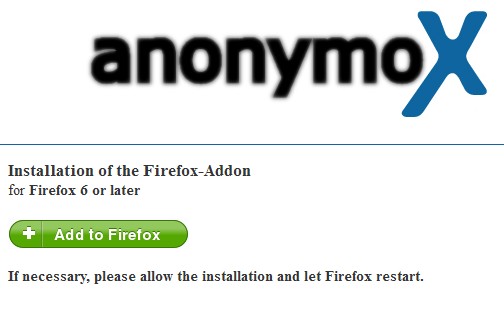 Программа Anonymox