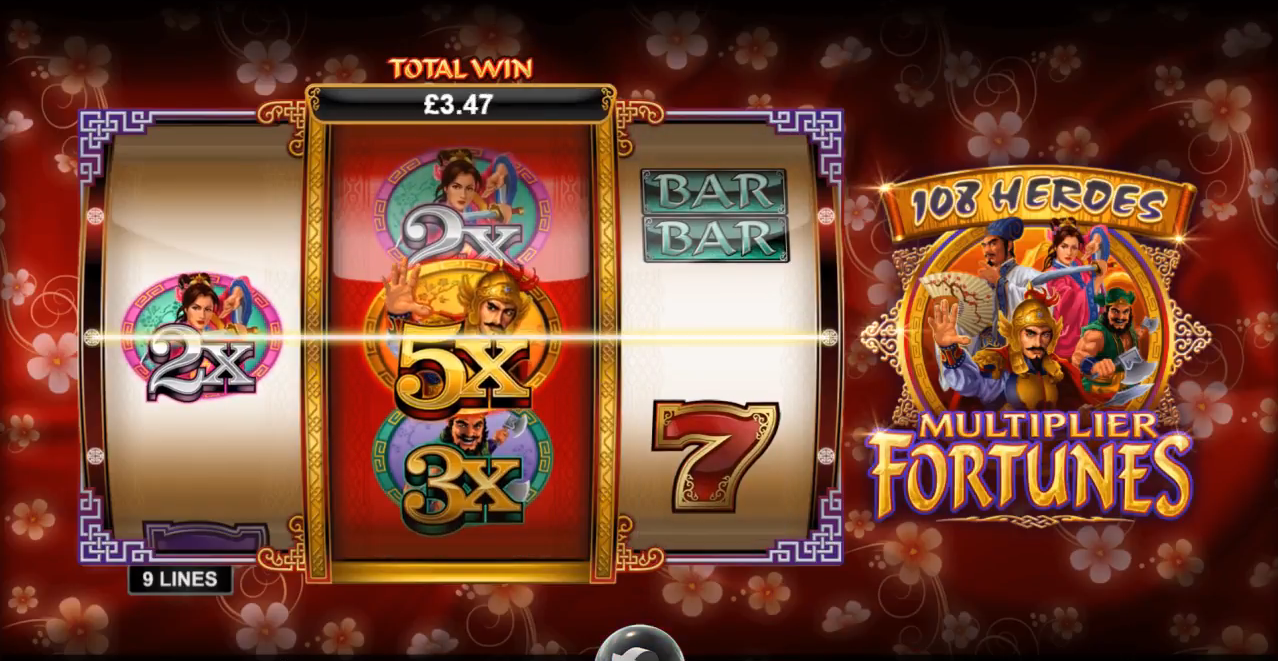 108 Heroes Multiplier Fortune 