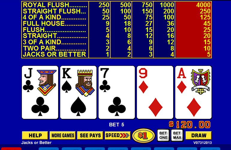Программа Frugal Video Poker
