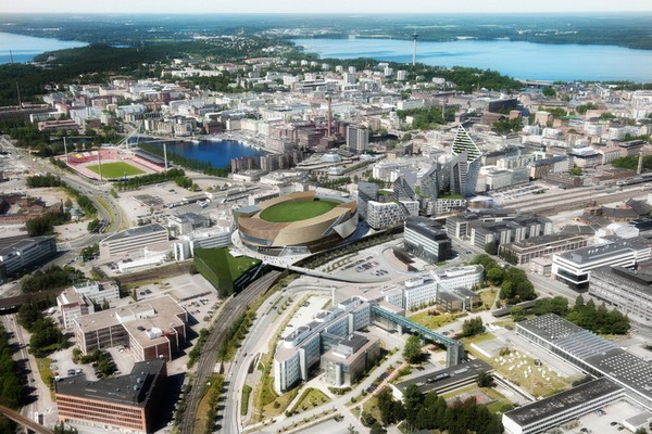 Central Deck And Arena