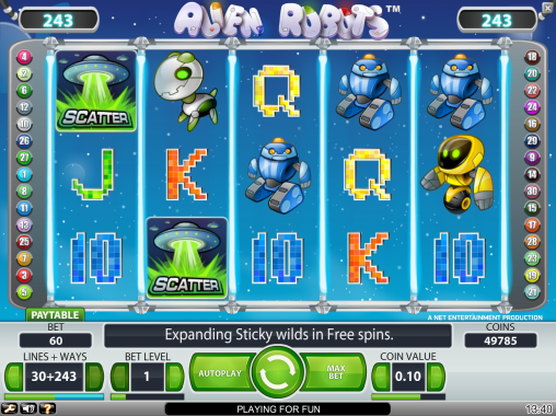 Alien Robots  Read Uunokasino 