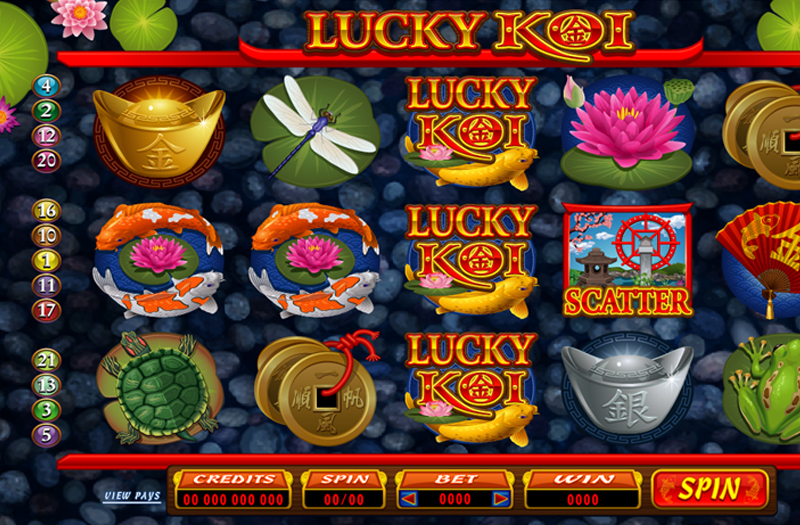 Игровой автомат Lucky Koi