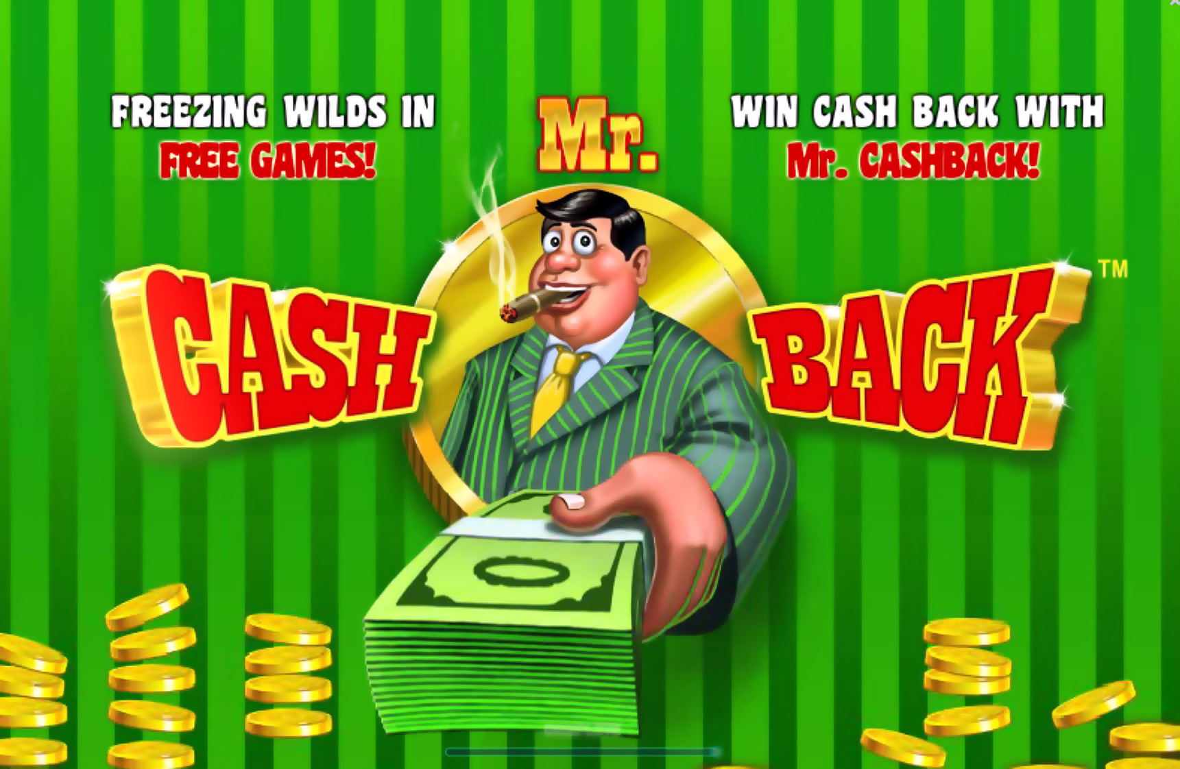 Денежный игровой автомат Mr. Cashback