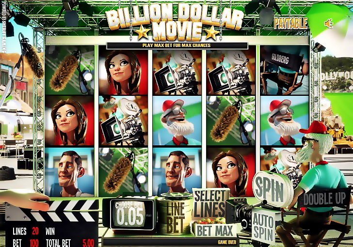Игровой автомат Billion Dollar Movie casino