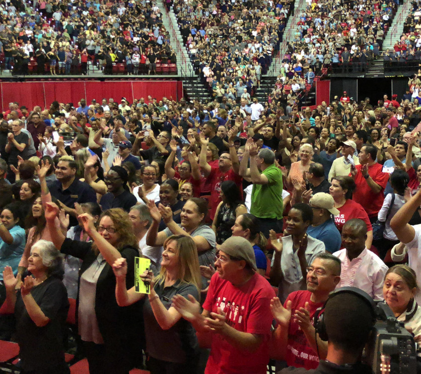 Las Vegas casino workers authorize citywide strike