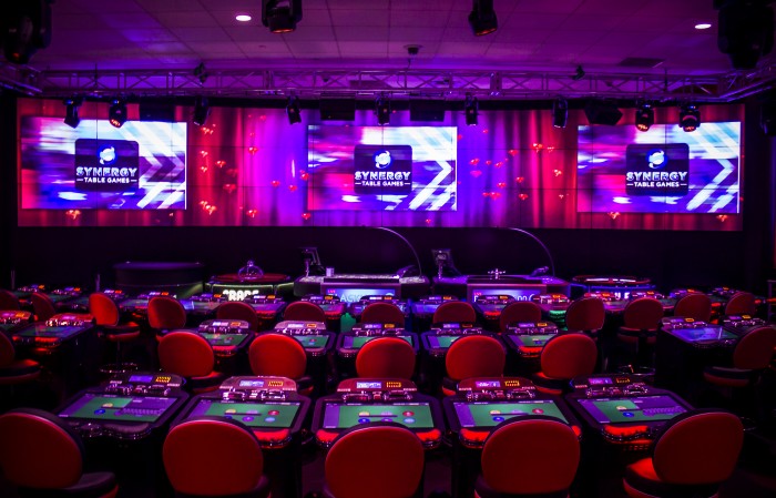 Interblock multi-player Stadium