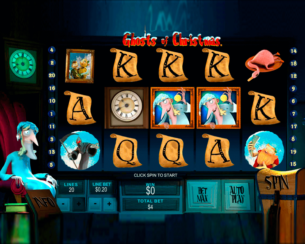 Видео-слот Ghosts of Christmas