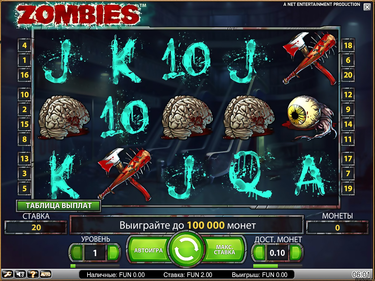 Игровой автомат zombies slot casino
