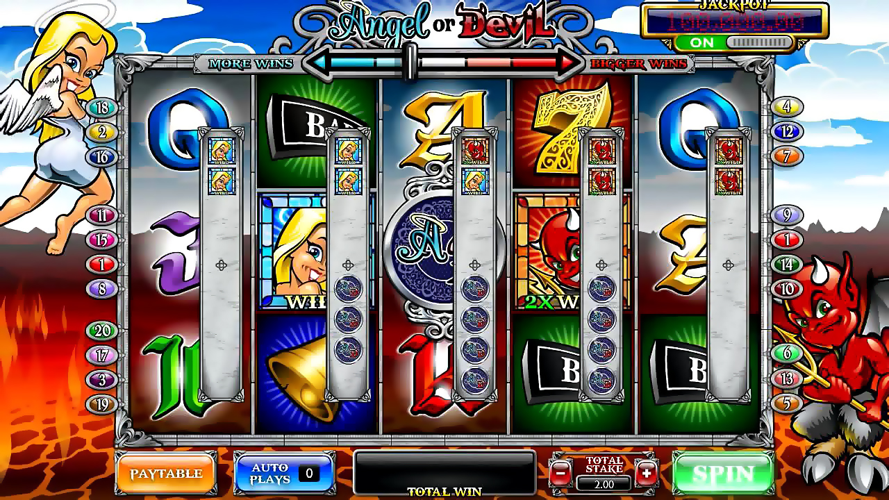 Игровой автомат Angel or Devil casino